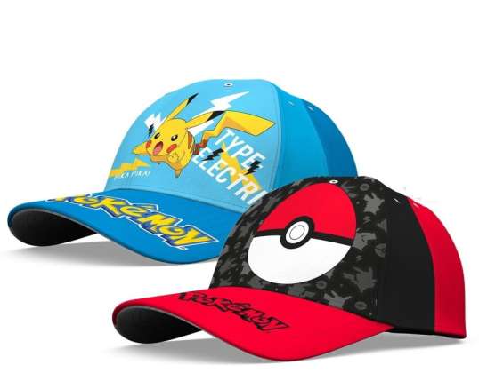 Pokemon cap 2 assorted