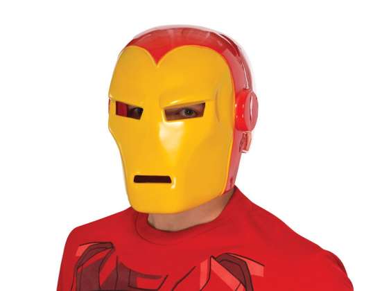 Marvel Avengers Ironman 2 Yetişkinler için Kısmi Maske