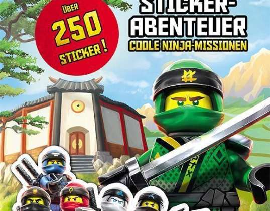 LEGO NINJAGO®® Naklejka Przygoda. Fajne misje ninja
