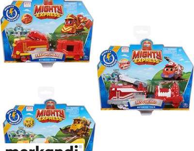 Spin Master 36007 MEX Mighty Express Motorized trains 3 assorted