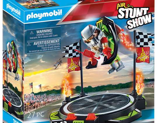 PLAYMOBIL® 70836 Air Stuntshow Jetpack Flyer Playset