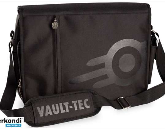 Fallout Messenger Bag Bolso Hombro Bóveda Tec Negro