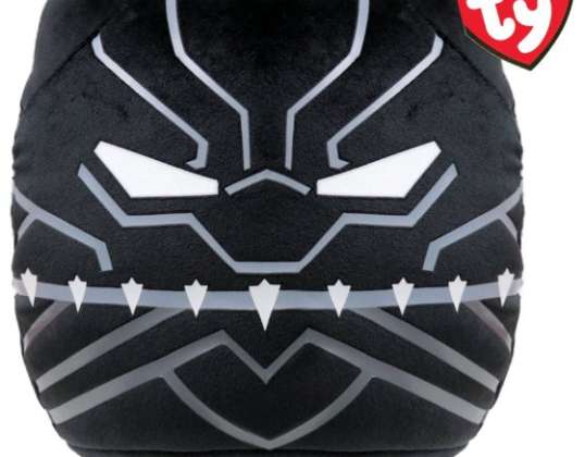 Ty 39344 Marvel Black Panther Мягкая шапочка-бини Плюшевая подушка 35 см