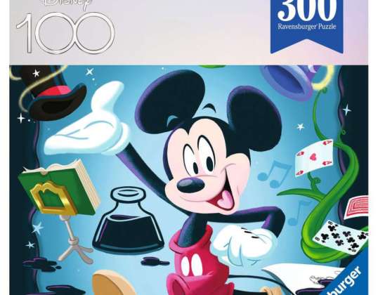Disney Mickey Mouse Disney 100 Collection Puzzle 300 Peças