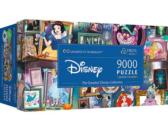 Den största Disney Collection UFT Puzzle 9000 bitar