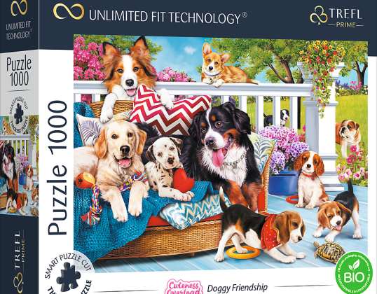 Cuteness Overload: Dog Love UFT Puzzle 1000 Pieces