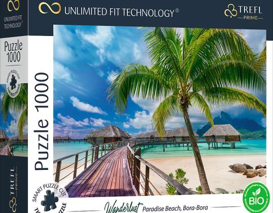 Wanderlust: Paradise Beach Bora Bora UFT Puzzle 1000 Pieces