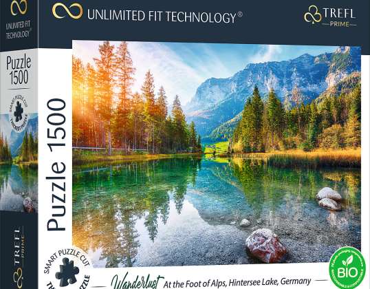 Popotništvo: Zaledje Alp Nemčija UFT Puzzle 1500 kosov