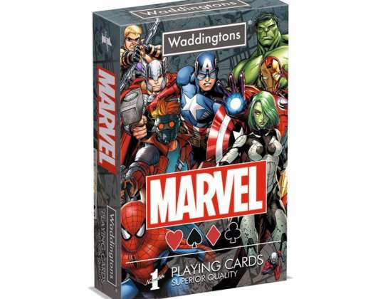 Võidukäigud 24419 Marvel Universe Number 1 mängukaardid