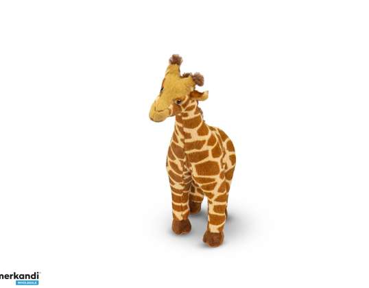 Girafe debout peluche 25 cm