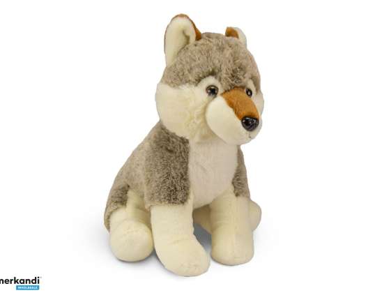 Peluche de salon loup 25 cm