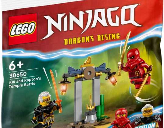 LEGO® 30650 Pojedynek Ninjago Kaia i Raptona w Temple Polybag