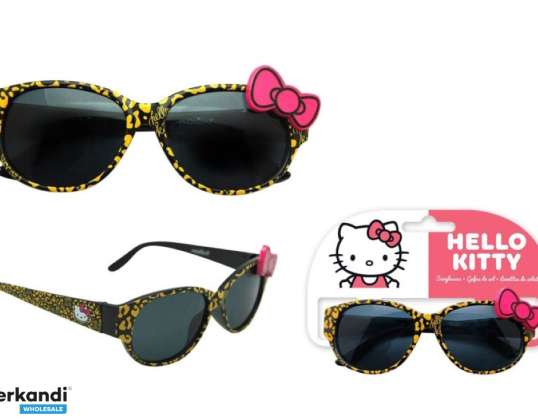 Okulary przeciwsłoneczne Hello Kitty z kokardką