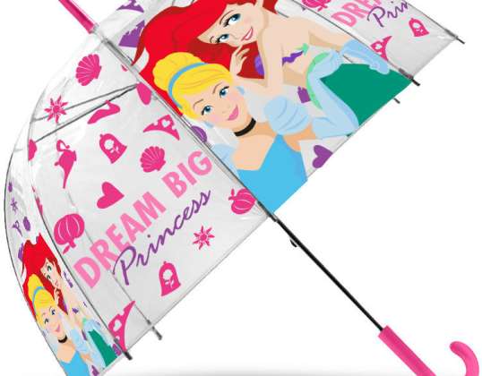 Disney Prenses Şemsiyesi Şeffaf 46 cm