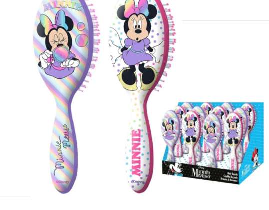 "Minnie Mouse" plaukų šepetys ekrane 2 kartus didesnis