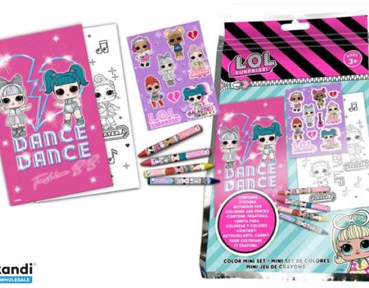 LOL Suprise Coloring Set with Stickers