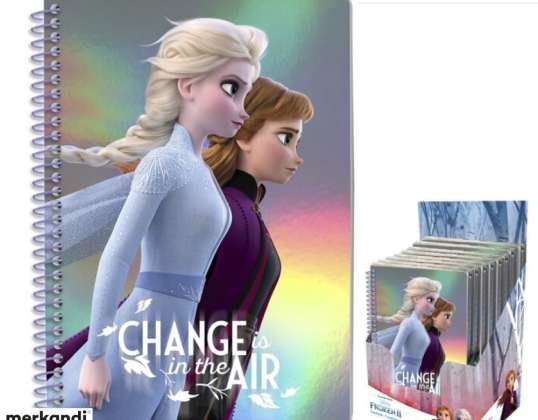 Disney Frozen / Frozen A5 Notebook in Display