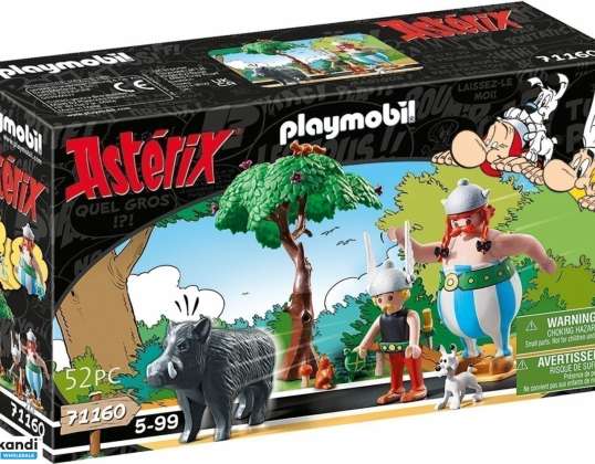 PLAYMOBIL® 71160 Астерикс Комплект за игра за лов на дива свиня