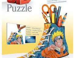 Naruto Sneaker 3D Puzzle 108 piese