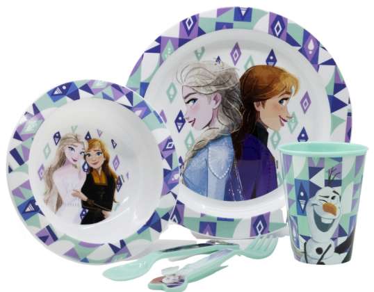 Disney Frozen / Eiskönigin   5 teiliges Frühstücks Set