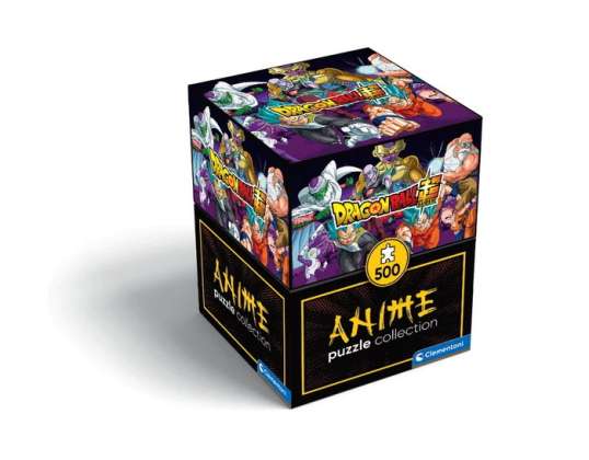Clementoni 35134 500 Peças Puzzle Premium Animé Collection Caixa de Presente Dragon Ball
