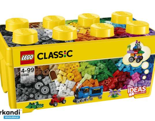 LEGO® 10696 Classic Keskikokoiset rakennuspalikat Laatikko 484 osaa