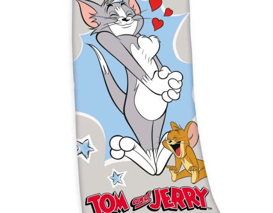 Tom &; Jerry Velour šalikas 70x140cm