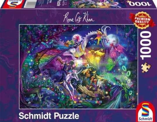 Sommernachtszirkus   Puzzle 1000 Teile   Rose Cat Khan