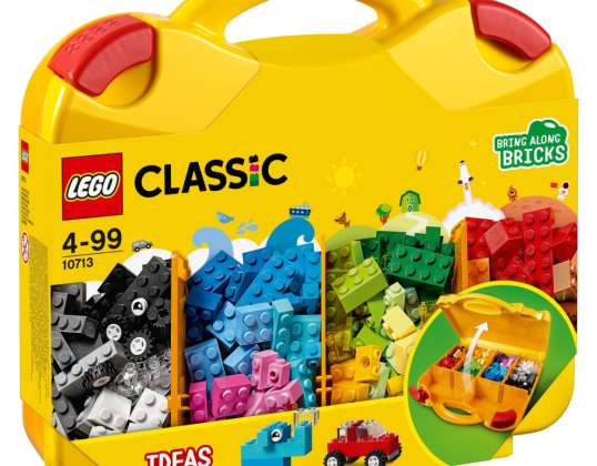LEGO 10713 Klassieke LEGO®® Bouwstenen Starterskoffer Kleuren Sorteren 213 Stukjes