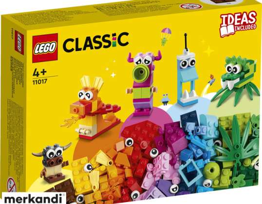 ® LEGO 11017 Classic Creative Monsters 140 piezas
