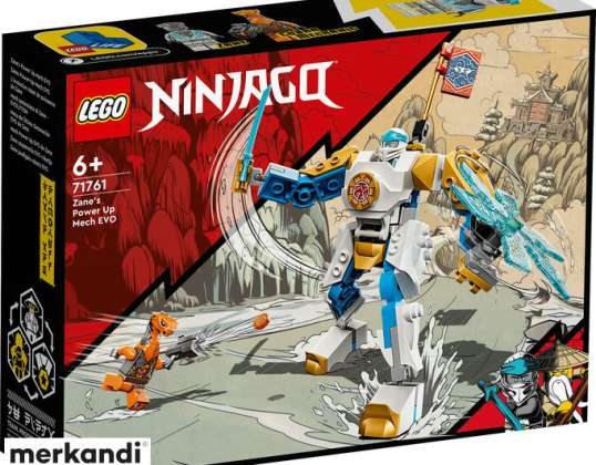 LEGO 71761 NINJAGO®® Zane's Power Up Mech EVO 95 piezas