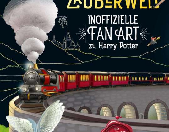 Harry Potter Doodle Scratch Kouzelnický svět Neoficiální fanart pro Harryho Pottera