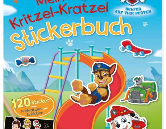 Paw Patrol   Mein Kritzel Kratzel Stickerbuch