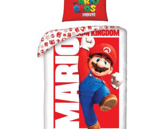 Literie Super Mario 140 x 200 cm 70 x 90 cm