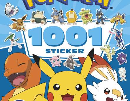 Pokémon: 1001 klistremerke klistremerke bok