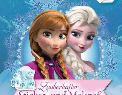 Disney Frozen: Förtrollande klistermärke och färgkul