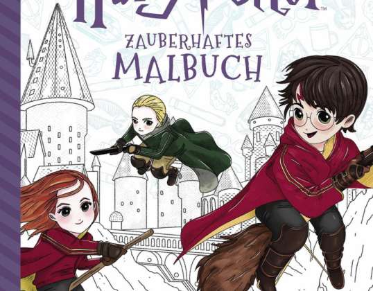 Harry Potter: Libro para colorear encantador