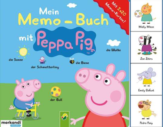 Peppa Pig Minu memo raamat Peppa Pigiga