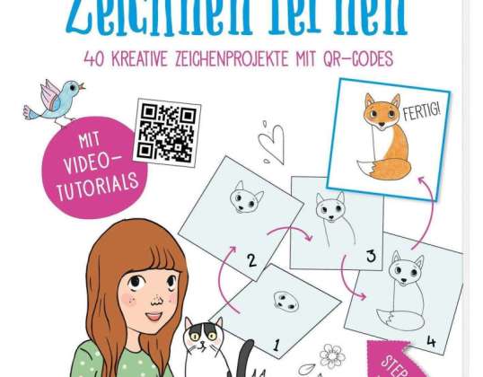 Naučite crtati 40 kreativnih projekata crtanja s QR kodovima