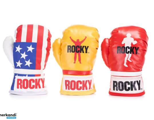 Rocky boxing glove plush 3 ass. 27cm