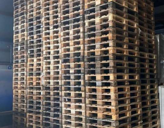 Tweedehands - europallets - rechtstreeks te koop!