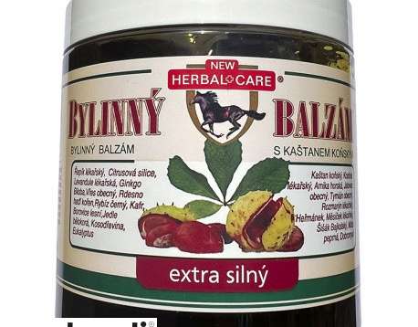 Herbal balm with horse chestnut EXTRA STRONG 500 ml