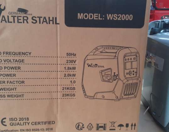 Gasoline Power Generator Power Generator Emergency Power Generator Inverter 1800 Watt