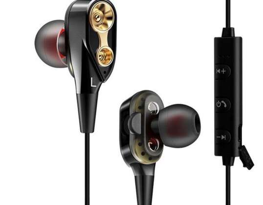 Športne slušalke Xt21 Črna Najboljše, kar ponuja športne ušesne slušalke, ogrlico, lok