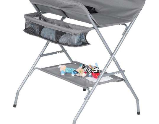 Folding changing stand gray