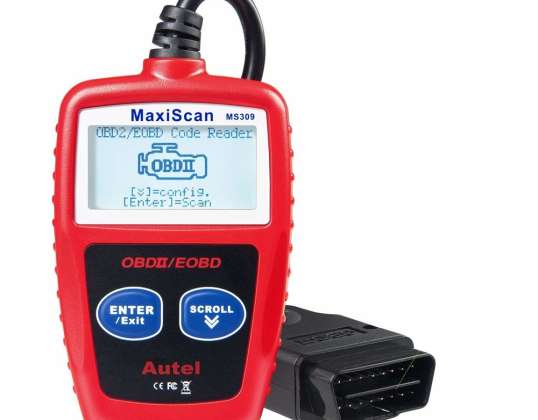 MS309 Car Diagnostics Obd2 Skener Motor Code Reader