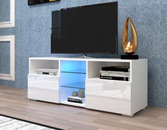 Homeland V2 tv holder stand table with built-in LED lighting