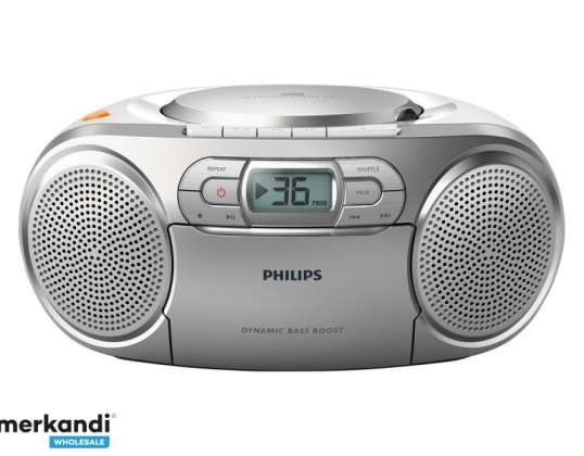 Philips CD Soundmachine Ασημί AZ127/12