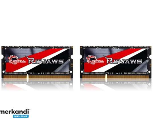 G.Skill Ripjaws DDR3 8GB 2x4GB 1600MHz 204 Pin SO DIMM F3 1600C11D 8GRSL