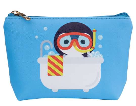 Adoramal's penguin small cosmetic bag made of PVC